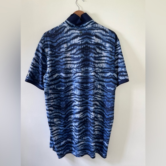 Greyson Blue Tiger Fur XL Polo - Picture 4 of 4